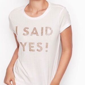 Victoria’s Secret “I Said Yes!” Bride Tee